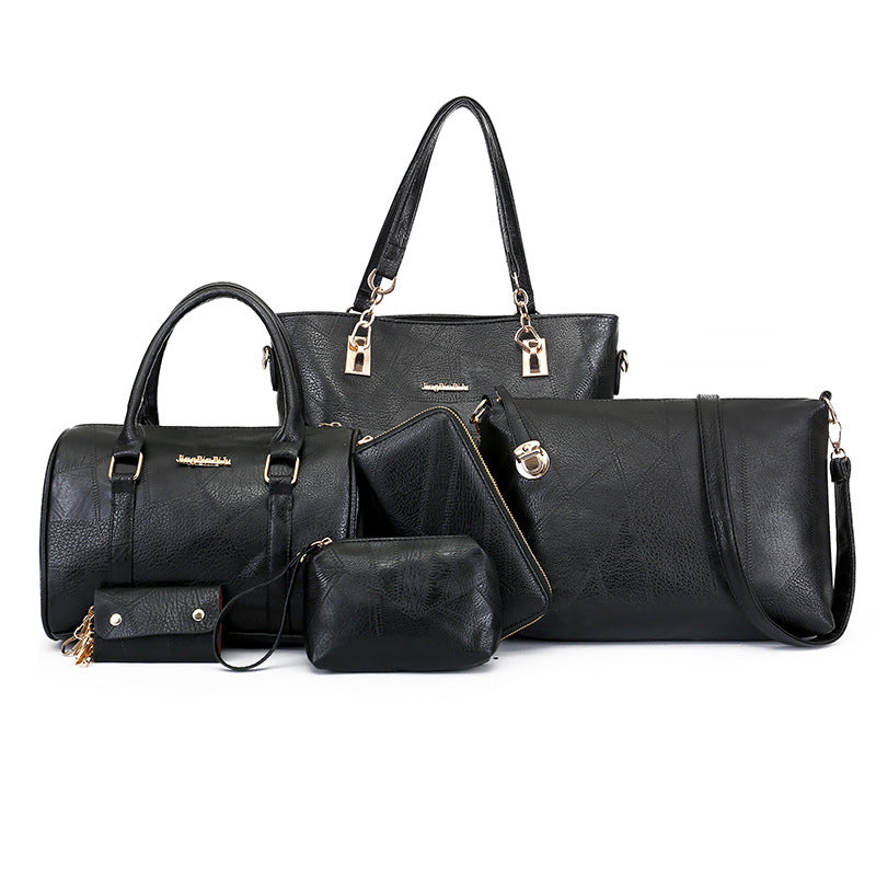 🔥Vendita limitata️🔥Set di sei borse da donna in pelle in offerta speciale!
