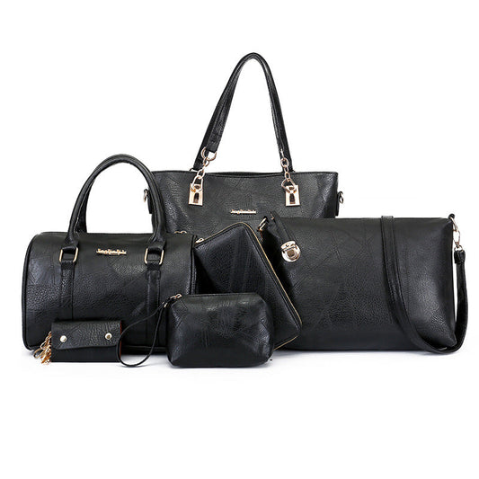 š„Vendita limitataļøāš„Set di sei borse da donna in pelle in offerta speciale!