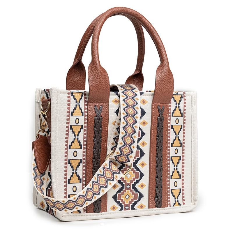🔥Canvas Tote Bag Borse e borse a tracolla da donna in stile bohémien
