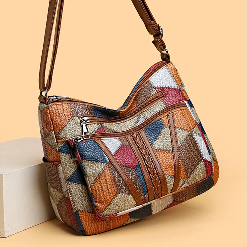 🔥Ne sono rimasti solo 10🔥Borsa a mano Savannah Mosaic