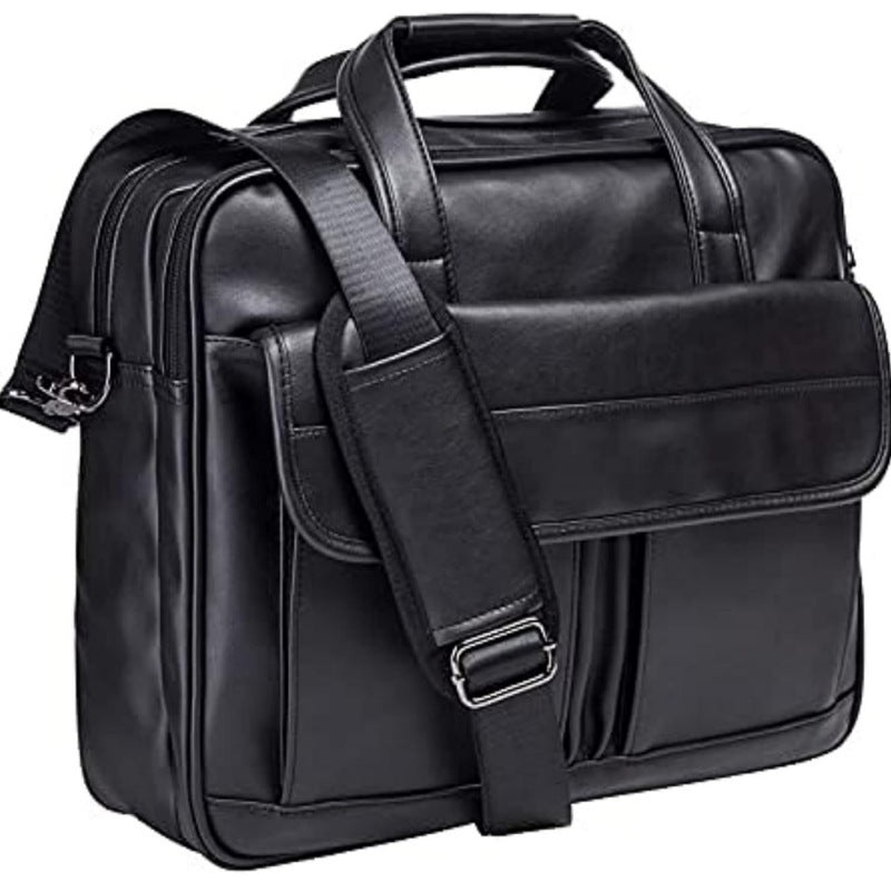 🔥Vendita limitata️🔥 Cartella da uomo in pelle per lavoro Satchel