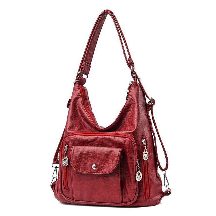 🔥Vendita limitata️🔥Borsa a tracolla vintage in tinta unita e alla moda