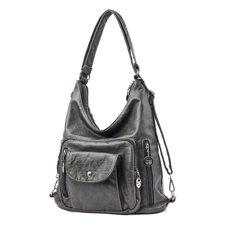 🔥Vendita limitata️🔥Borsa a tracolla vintage in tinta unita e alla moda