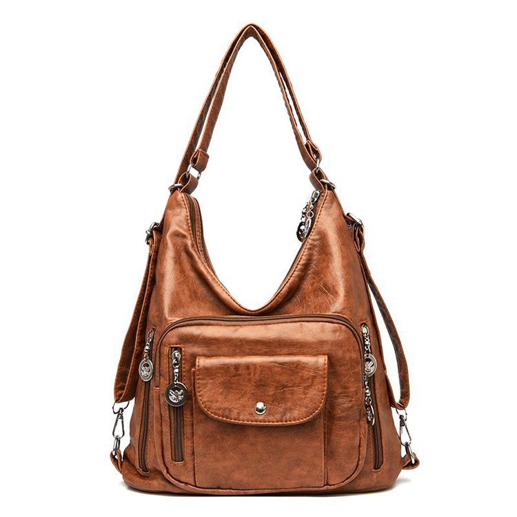 🔥Vendita limitata️🔥Borsa a tracolla vintage in tinta unita e alla moda