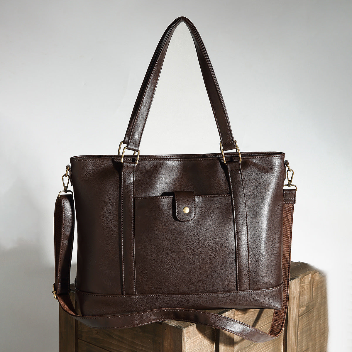 🔥Ne sono rimasti solo 10🔥Borsa da donna in pelle vintage, classico taccuino da lavoro
