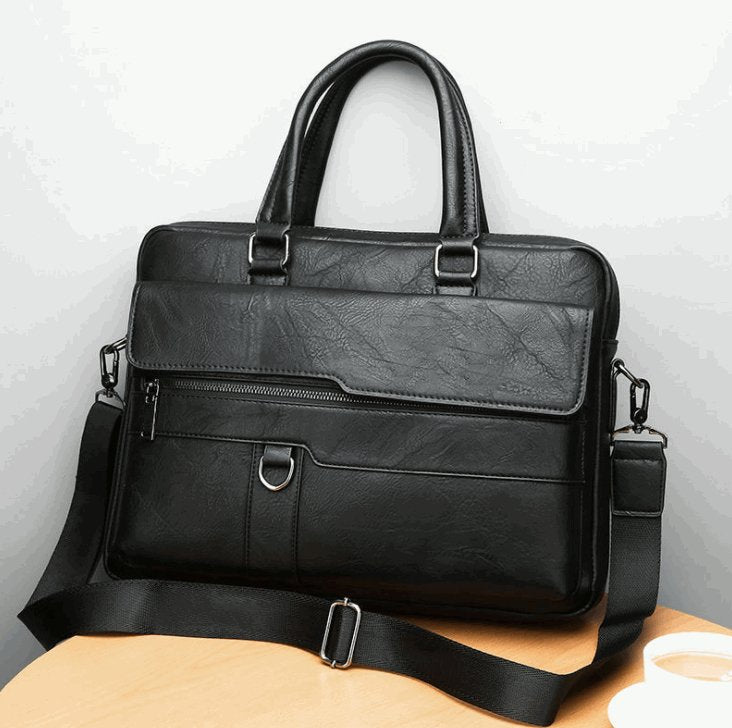 š„Offerte speciališ„Borsa business da uomo in pelle premium