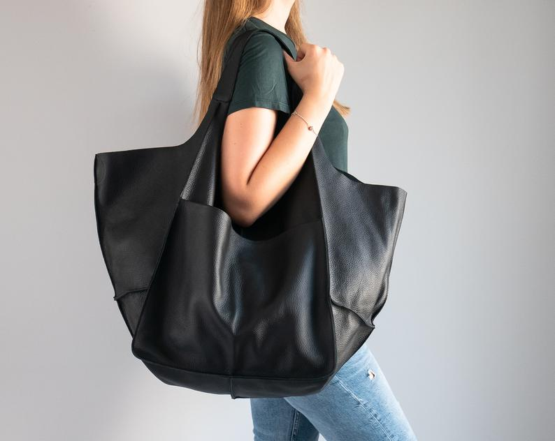🔥Vendita limitata️🔥Borsa in pelle di grande capacità