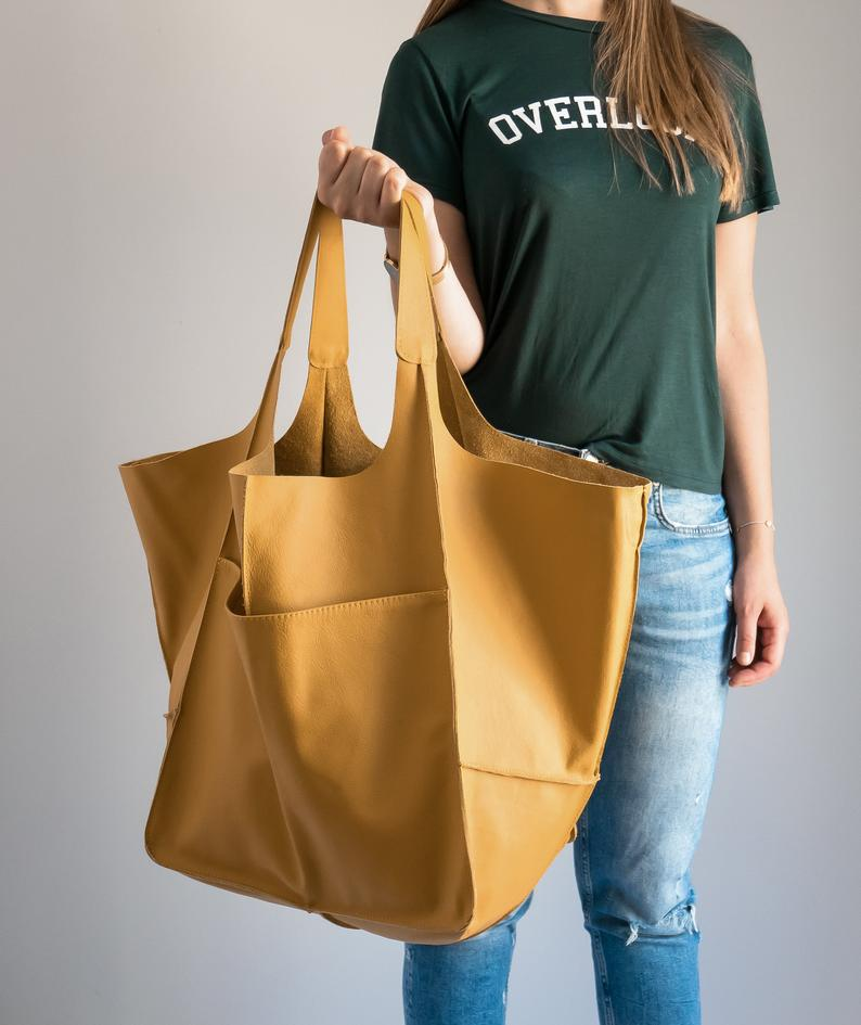 🔥Vendita limitata️🔥Borsa in pelle di grande capacità