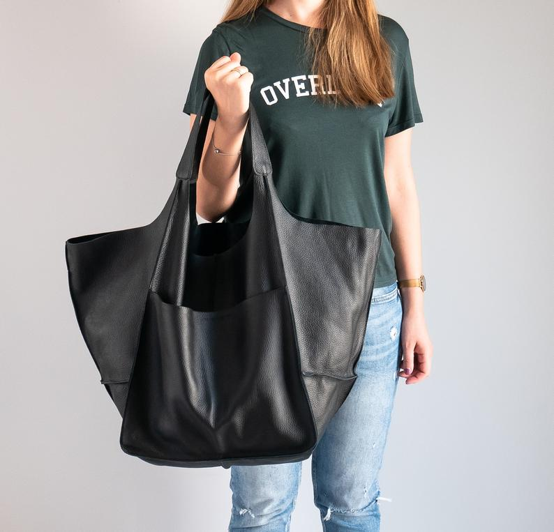 🔥Vendita limitata️🔥Borsa in pelle di grande capacità