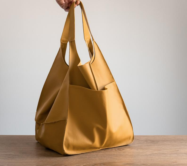 🔥Vendita limitata️🔥Borsa in pelle di grande capacità