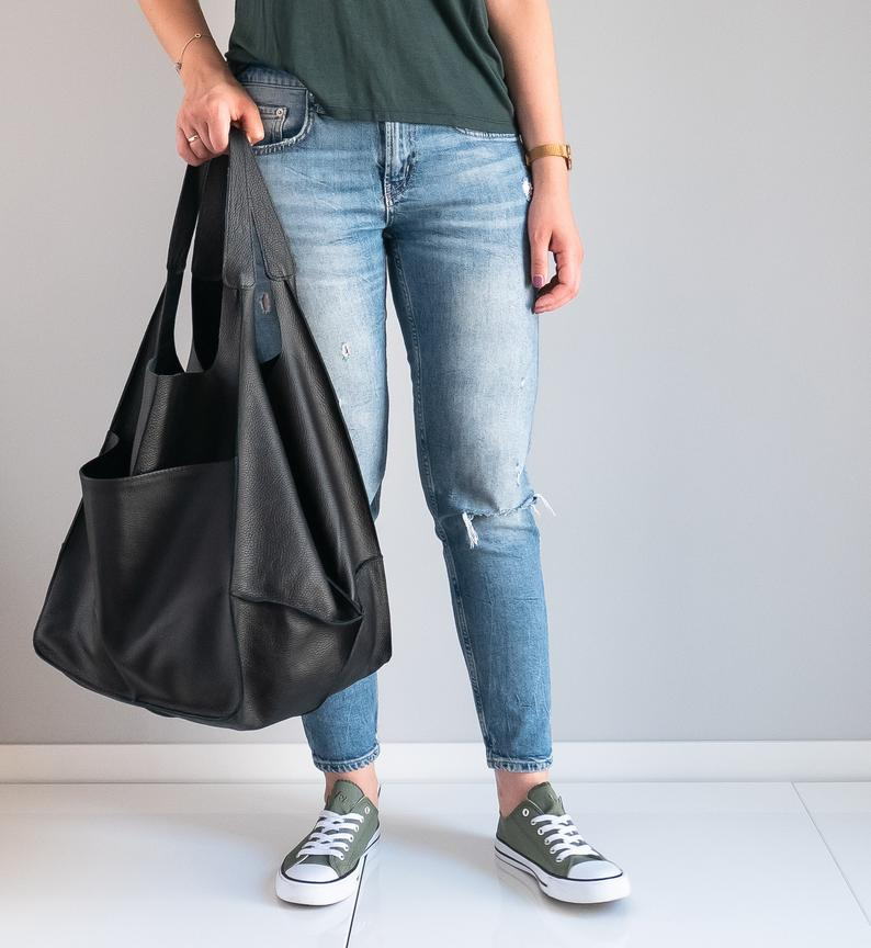 🔥Vendita limitata️🔥Borsa in pelle di grande capacità