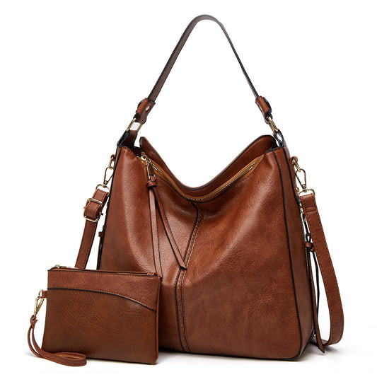 🔥Ne sono rimasti solo 10🔥Borsa tote antifurto in pelle Hobo di lusso+Portafoglio