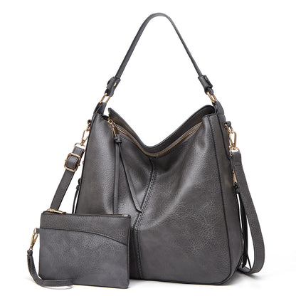🔥Ne sono rimasti solo 10🔥Borsa tote antifurto in pelle Hobo di lusso+Portafoglio