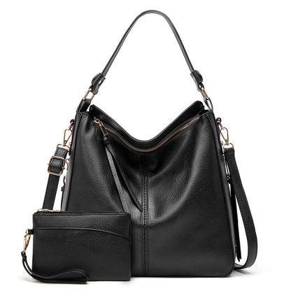 🔥Ne sono rimasti solo 10🔥Borsa tote antifurto in pelle Hobo di lusso+Portafoglio