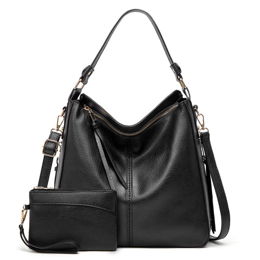 🔥Ne sono rimasti solo 10🔥Borsa tote antifurto in pelle Hobo di lusso+Portafoglio