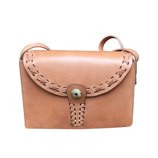 Piccola borsa a tracolla in pelle fatta a mano, borsa a mano, borsa a tracolla in pelle